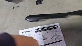 2024 kawasaki ninja zx14r rear tire hugger. Puig installation.