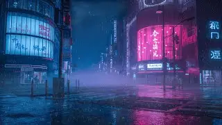 Shibuya After Rain &ndash; Midnight Streets in Rainy City | Calm Lofi Music for Study & Deep Sleep | 4K