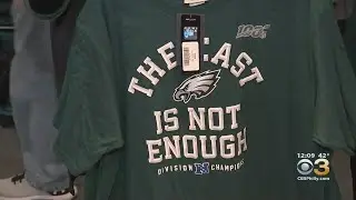 Eagles Fan Rush To Stores For NFC East Championship Merchandise