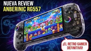 Anbernic RG557: &iquest;La port&aacute;til RETRO definitiva de 2025? Review sin filtros