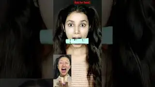 New Viral Chinese Funny Makeup Challenge 🤩😜 INDIA🇮🇳 VS CHINA🇨🇳 ||#shorts #youtubeshorts #viralshorts