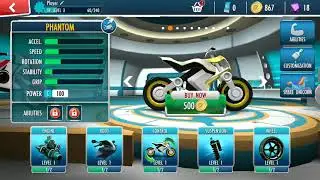Gravity Rider All vehicles #motorcycle #motorbike #2wheeler #gaming #game #games #gamers