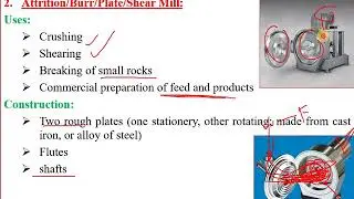 Agricultural Processing Engineering _ Lecture No. 06 (Part-B)-Size Reduction (Size Reducing Devices)