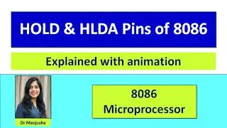 HOLD & HLDA pins of 8086