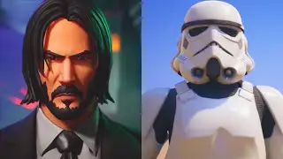 *ALL* Fortnite Crossover Trailers! (Seasons 1-11) in HD