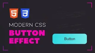 Modern CSS Button Hover Effect Without using Javascript - HTML & CSS Button Tutorial | Codably