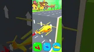✈️🛶🚁 Shape Shifting Gameplay🏃&zwj;♂️💨 Change Vehicle for Fly🛩️ Swim🤿 Run🏃&zwj;♂️Drive 🚘 #shorts Part-198