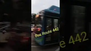 Bus route 442 Azadpur Terminal - Nehru Place Terminal #DELHI_DTC