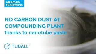 How can you avoid carbon dust at compounding plants?