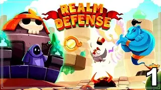 Realm Defense - Gameplay Walkthrough Part 1 (Android, iOS)