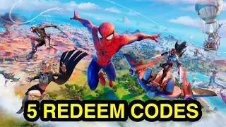 5 REDEEM CODES IN FORTNITE MARCH 2022