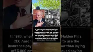 After a fire destroyed his Mills Ceo continued to pay his employees salary