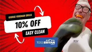 Lean mean and now easy clean. George Foreman Grills with 10% off at Toss Bryan Fermoy, Co. Cork.