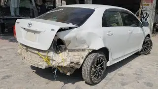 Toyota Axio Full Rear Accident Repair | Complete Restoration Process