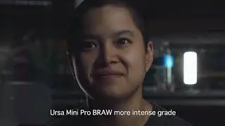 Blackmagic Design Ursa Mini Pro Blackmagic RAW BRAW vs Canon C200 Raw Light  | Skintone, Motion