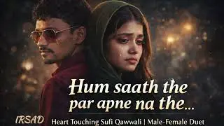 Hum Saath The Par Apne Na The | Heart Touching Sufi Qawwali | Male–Female Duet