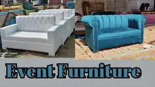 Event Furniture For wedding hall and Events / Event Furniture Rent buisness