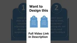 &bull;  How to Design a Two-Point Infographic Using Rectangles and Circles in PowerPoint