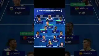 How Tottenham could line up XI 2025/26