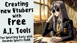 Creating New Vtubers with Free AI Tools: Wednesdays Before The Pool