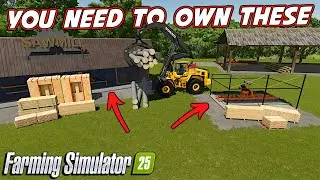Действительно ли лесопилка стоит инвестиций в Farming Simulator 25?