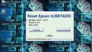 Reset epson Como Ejecutar L375,L475,L365,L220,L656,