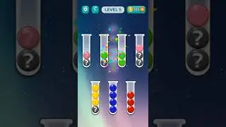 Ball Sort Color Water Puzzle Level 5#shortfeed #youtubeshorts #viral #ballsorts