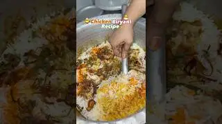 Chicken biryani recipe| #shorts