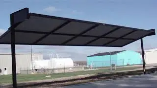 Stand Alone Self Supporting Hangar Door - by HIGHER POWER Hydraulic Door