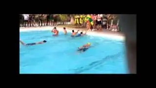 Fort Mag tri  swimming