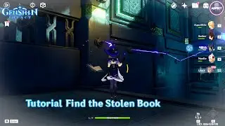 [Tutorial] Find the Stolen Book : #genshinimpact #generalknowledge #genshintutorial