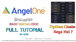 Option Chain | Option Chain Keya Hai | Option chain kaise samjhe in Hindi | Angel One Option Chain