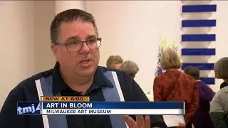 Spring blooms at the Milwaukee Art Museum