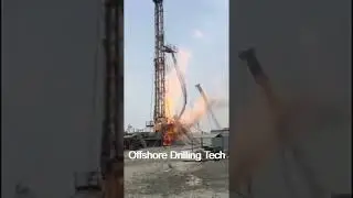 Massive Blowout Onshore Rig #shorts @oilfield