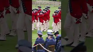 The King and President Trump in the gardens of Windsor Castle