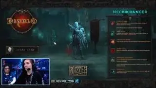 Diablo III Necro gameplay at Blizzcon 2016