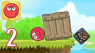 Red Ball 4 Gameplay Walkthrough Part 2 | Android, iOS Mobile Game