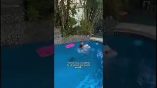 I Accidentally Pushed The Pool Guy Into The Pool, And This Happened.. #shorts #viral #funnyvideos