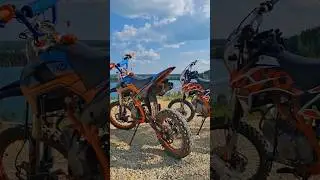 Летний вайб☀️#evolution #питбайк #motocross #supermoto #kayo #лето