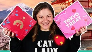 I Eat EVERYTHING From TokyoTreat! TRYING JAPANESE VALENTINE'S SNACKS!