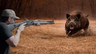 Chasing WILD HOGS in the FREEZING COLD
