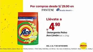 Comercial Metro (4 al 7 de septiembre) (Per&uacute; 2020)