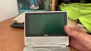 DVD Portable LG Electronics, Falla en imagen, cable flex de LCD