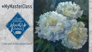 Nevskaya Palitra. How to paint peonies with gouache 