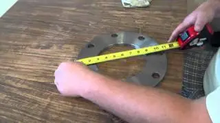 How to measure a flange