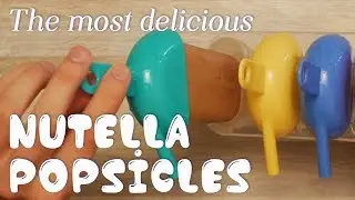 Super Easy And Delicious DIY Nutella Popsicles