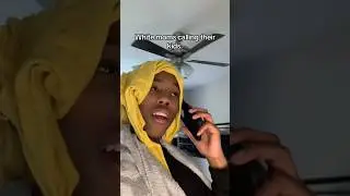 White moms vs black moms calling their kids 😂