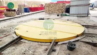 Motorized Bogie Turntable--Rail Mounted Bogie Turntable