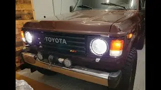 Toyota Landcruiser FJ 60 Headlight LED Full Upgrade and Product Review