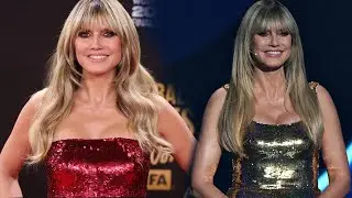 Heidi Klum at the pre draw reception for the 2026 FIFA Football World Cup